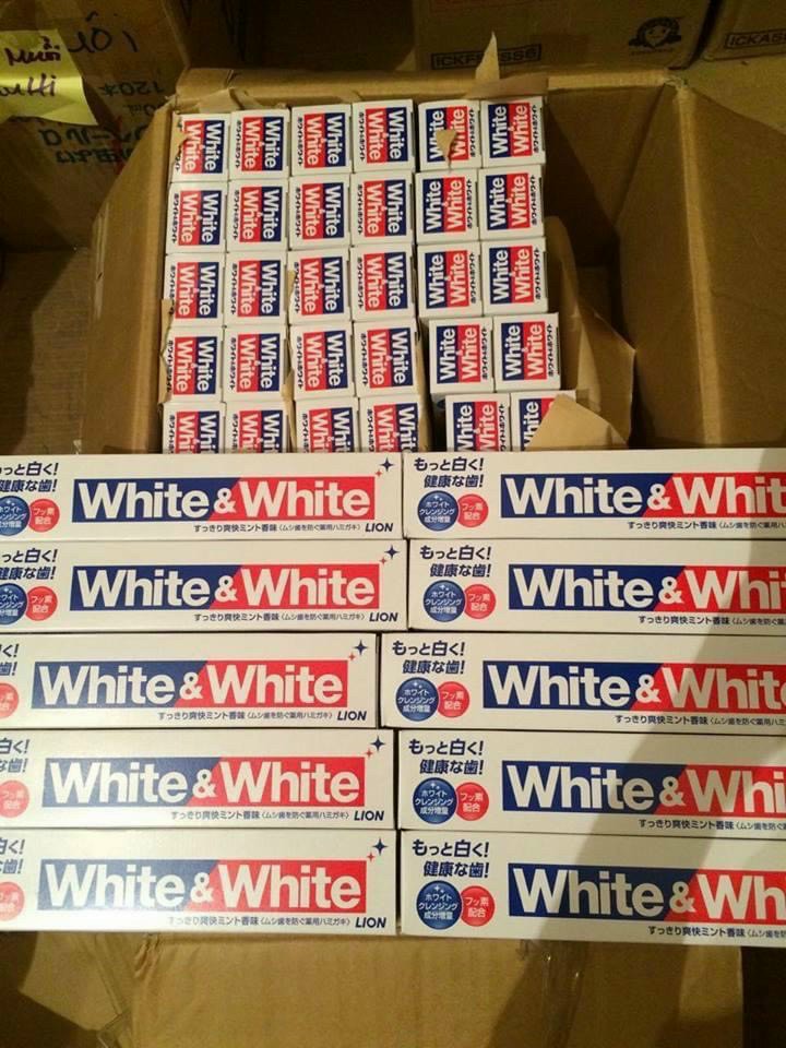 Kem đánh răng White & White - Công Ty Cổ Phần Thương Mại Và Dịch Vụ Masaka - Chi Nhánh Hồ Chí Minh